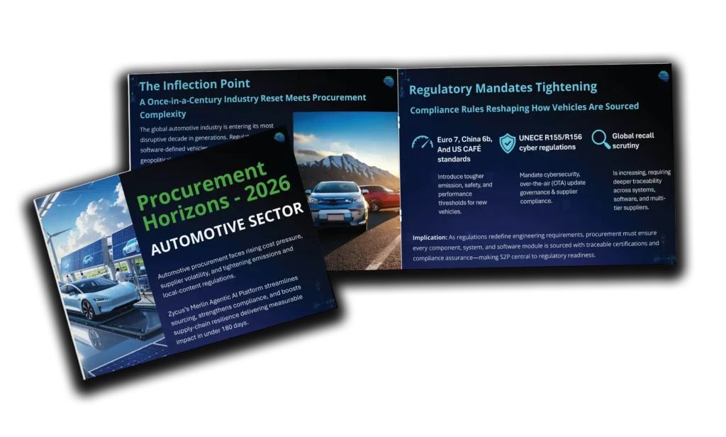 Procurement Horizons – 2026: Automotive Sector
