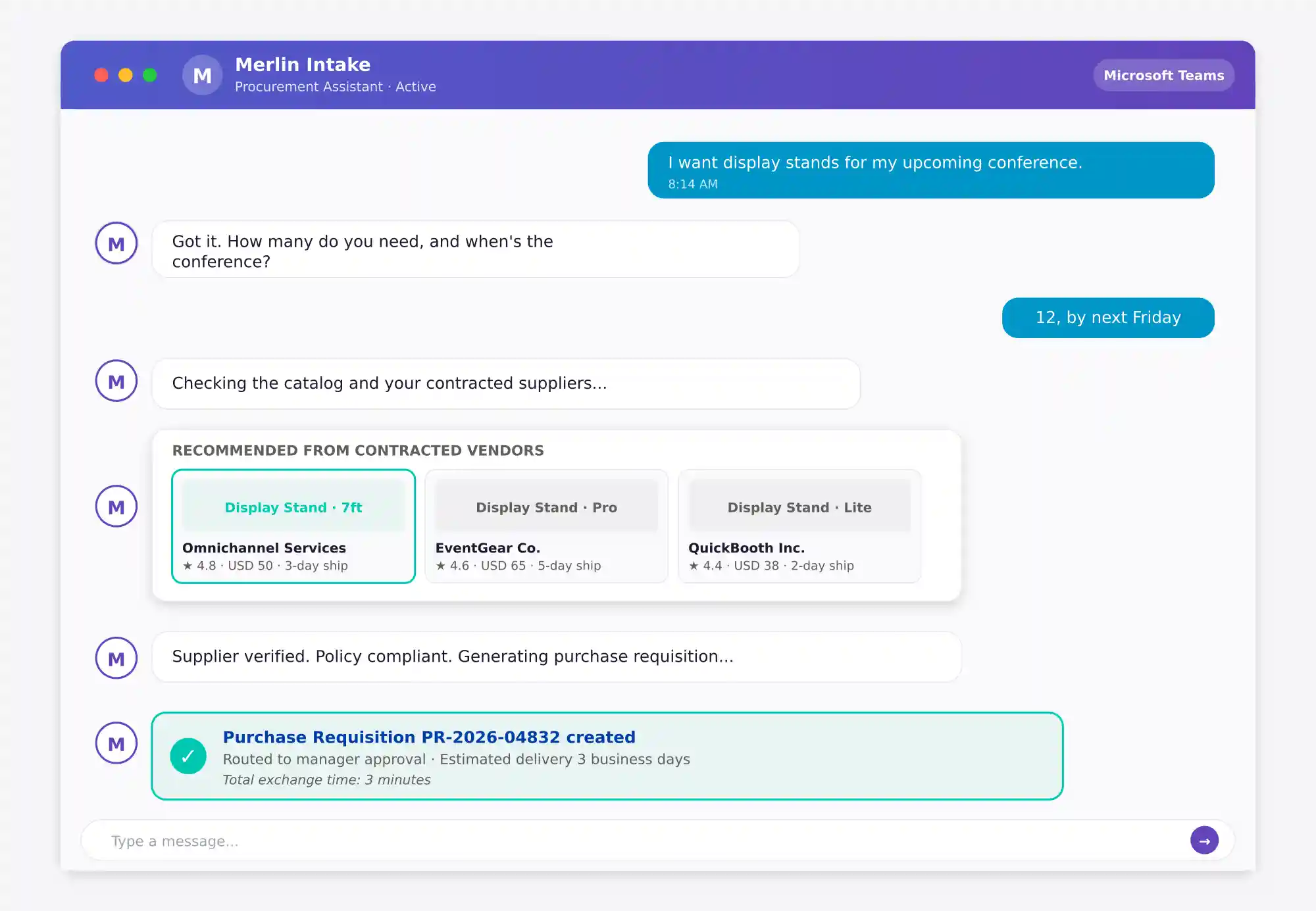 procurement AI agents
