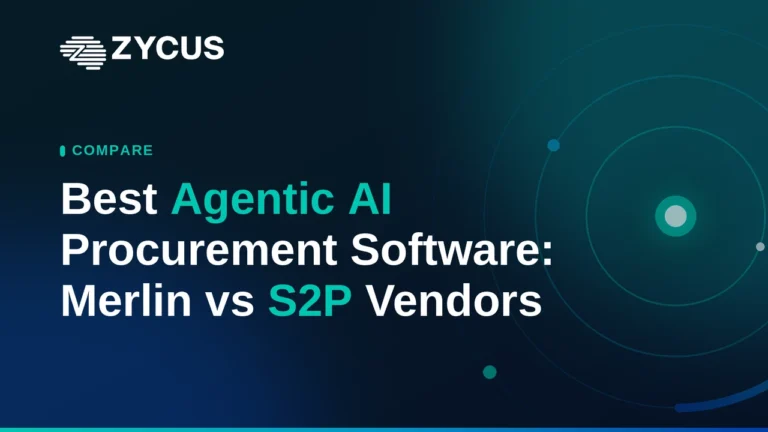 Best agentic AI procurement software: Merlin vs S2P vendors